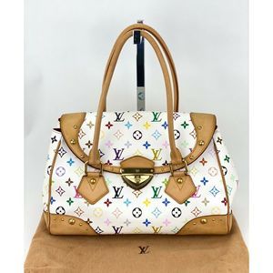 Louis Vuitton Bag Beverly GM Shoulder White Monogram Multicolor Shoulder